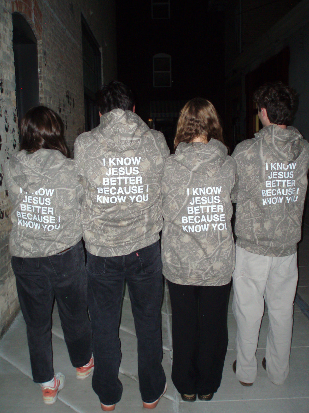 I Know Jesus Better Hoodie - Camo
