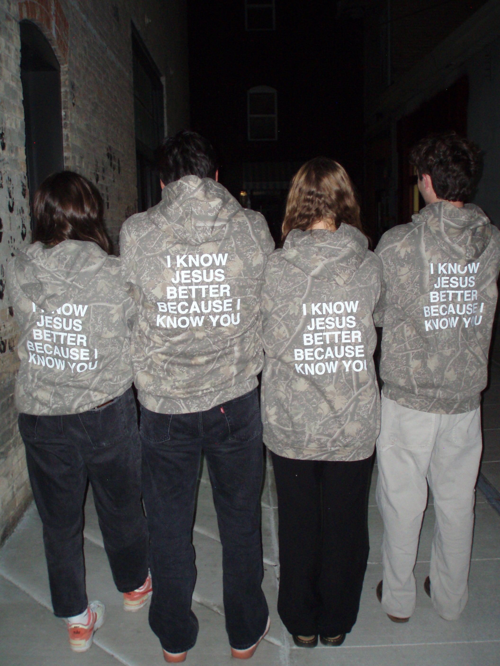 I Know Jesus Better Hoodie - Camo
